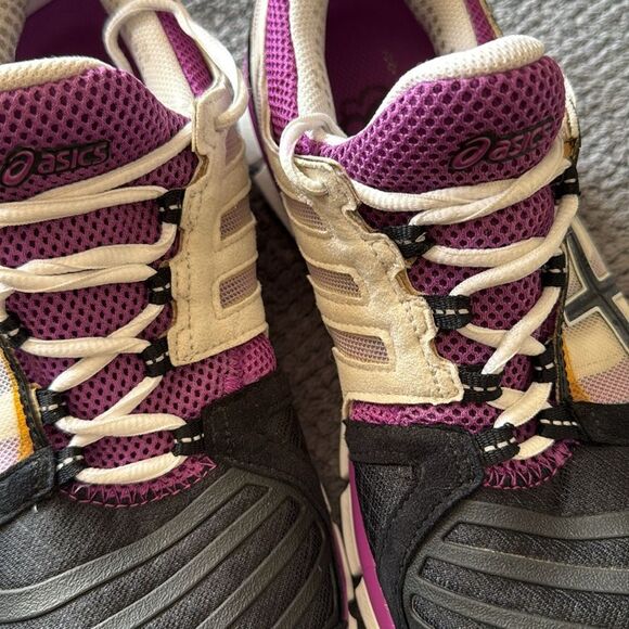 Asics Gel-Sting33 Multicolor Suede Mesh Running‎ Sneakers Size 8 - Picture 12 of 15